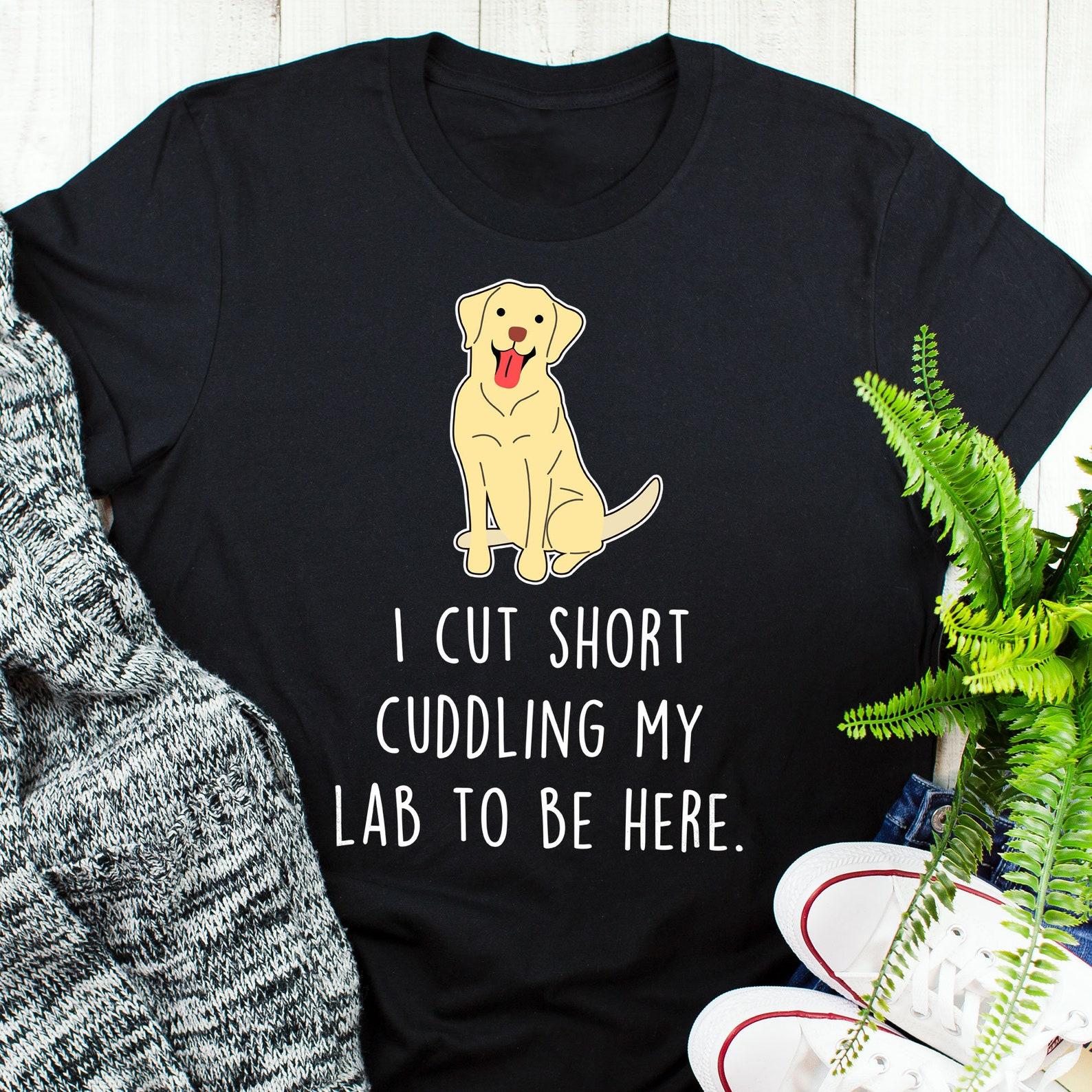 Yellow Labrador Retriever Shirt, , , Funny Dog Lover Gift, Cute Lab Mom Labrador Dad T-shirt, Dog Tshirt, Pet Tee, Dog Humor 160