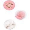 Winter Lady Fashion Thicken Beanie Knitting Wool Ball Solid Color Warm Hat Bonnet