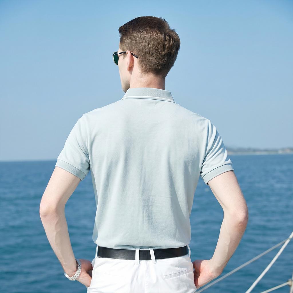 Men's Tencel Linen Short-Sleeve T-Shirt