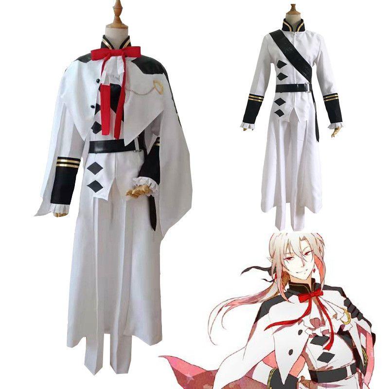 Stunning Seraph Of The End Ferid Bathory Vampires Cosplay Costume Outfit Full Set