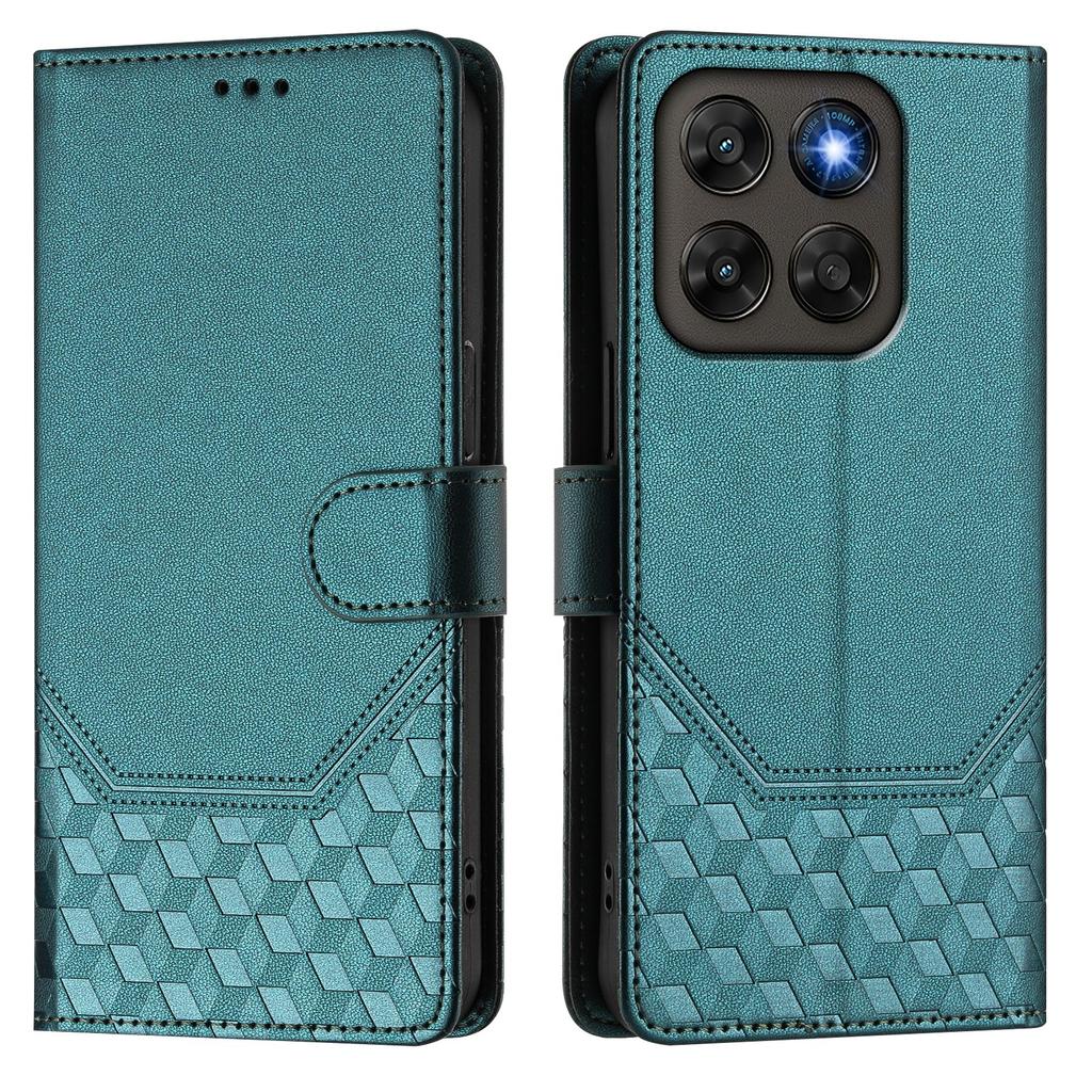 Pouzdro na telefon pro Motorola Moto G67 Power 5G/G57 Power 5G/G57 5G Vzorovaný Print PU Kůže Peněženka Telefon