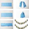 20PCS Blue and Yellow Graduation Decorations Blue and Yellow Tassel Garland for Party Decorations