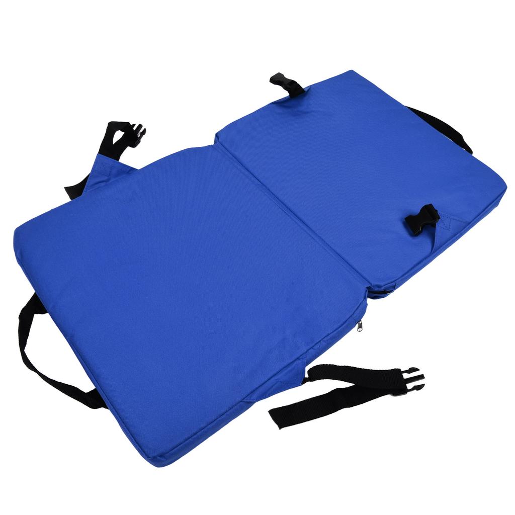 Chair Cushion Foldable Portable Soft Comfortable St Cushion with Backrest for Outdoor Camping Hiking Stadium  