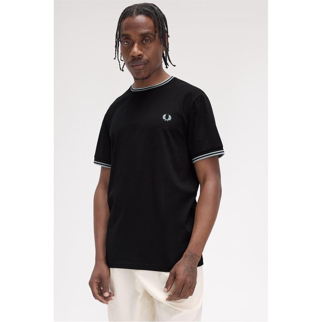 Fred Perry Mens Tipped T-Shirt