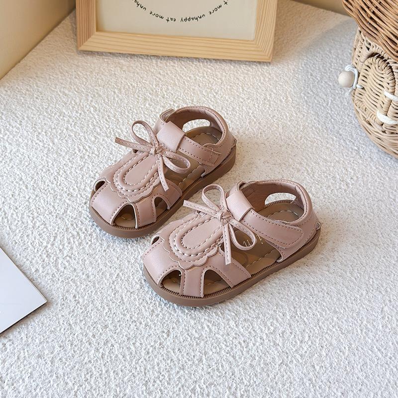 New Style Shoes - Buckle Soft-soled Anti-slip Girls' Sandals for Learning To Walk