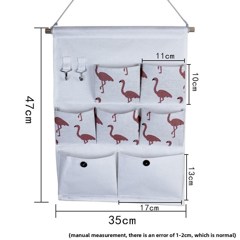 Christmas Storage Hanging Bag With Compartments For Dorm Room Organization