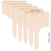 Wooden Plant Labels Multi-shape Blank Garden Marker Stakes DIY Writing Tags for Potted Flower Herb Seed Vegetable Identification