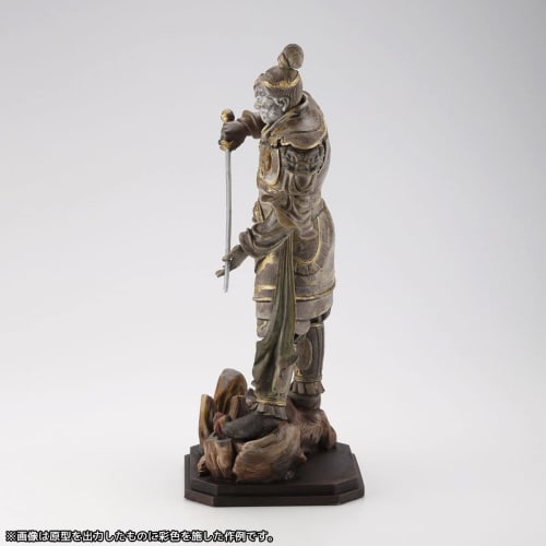 Kaiyodo ARTPLA Four Heavenly Kings Statue, Zochoten, Approx. 160mm Tall, Non-Scale, Unpainted, Unassembled Plastic Model Kit AP011