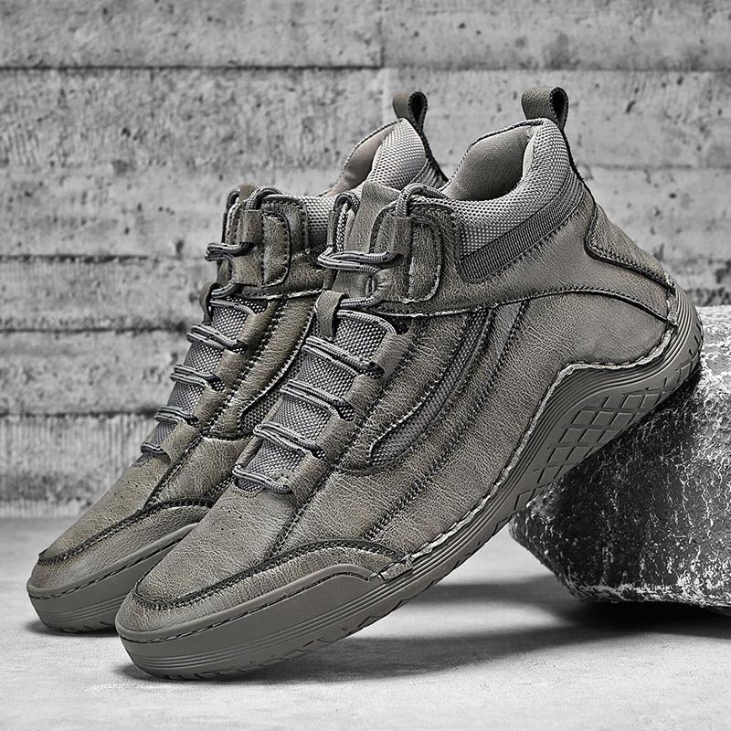 Fashion New Winter Warm Men Snow Boots High Quality Comfortable Men's Ankle Boots Winter Plush Warm Men Shoes Outdoor Casual Sneakers