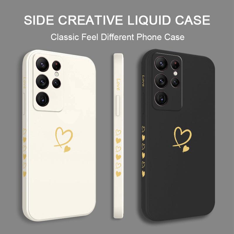 Gemini Love Phone Case For Samsung Galaxy S25 FE S24 S23 S22 S21 S20 Ultra Plus S10 Note 20 Ultra 10 9 Plus Cover