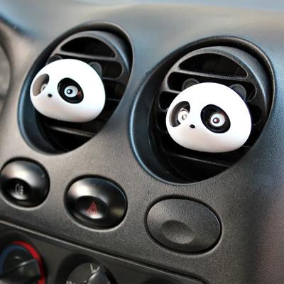 Désodorisant Voiture Panda Parfum Voiture Style Voiture Odeur Naturelle Clip Sortie Climatiseur Parfum Accessoires Auto Senteur Voiture