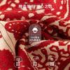 Luxury Soft Silk Wool Scarf Double Sided Print Fashion Shawl Women Sun Protection Warmth