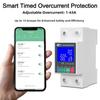 For Tuya WiFi Enabled Water Pump Controller with Remote Smart Control Overcurrent Delay and Safety Leak Protection Features
