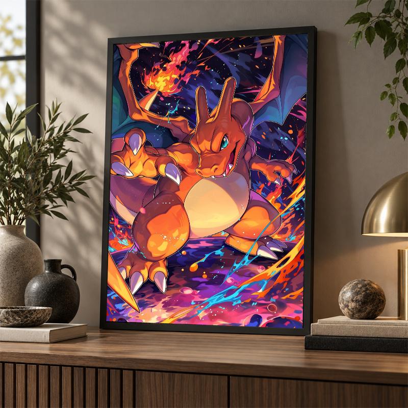 5D Diamond Painting Charizard DIY Full Drill Diamond Art Kit Home Decoration