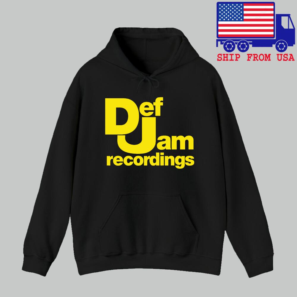 

Def Jam Recordings Men#039;s Black Size S to 3XL Unisex T-Shirt L