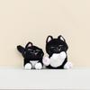 Charming Plush Cat Stuffed Animal Keychain High Quality Soft Short Fur Design