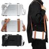 2026 Klassisk och Snygg Hårdskalig Handväska i Bagage-stil: Kreativt designad axelväska/crossbodyväska present