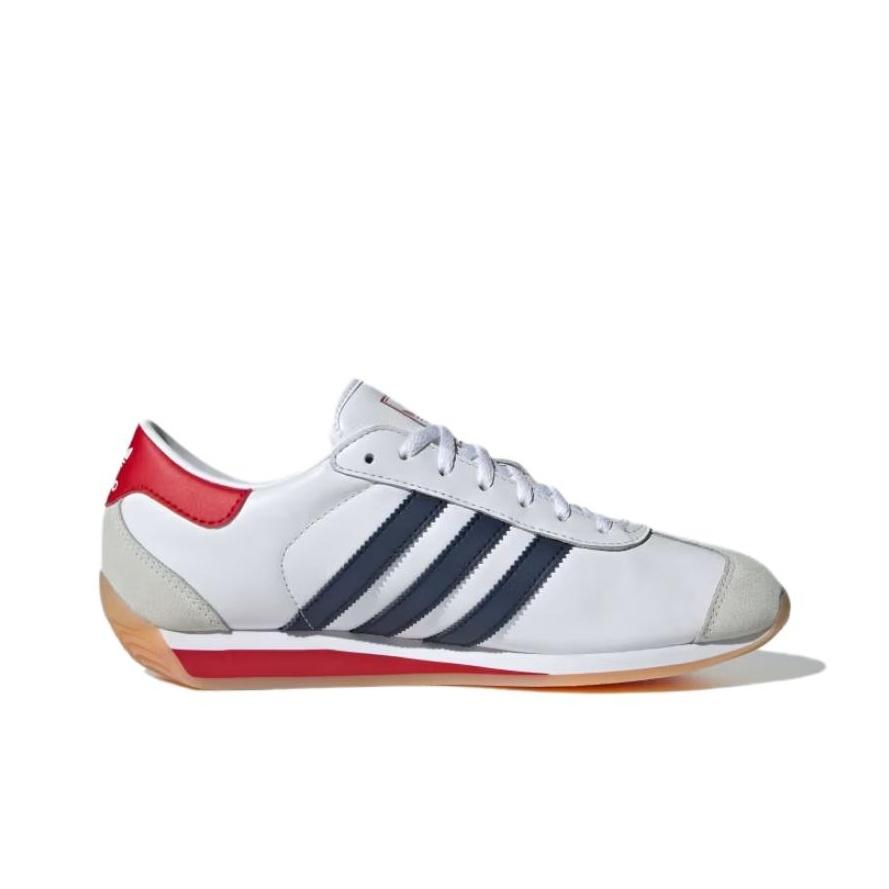 adidas País 2 Noche Blanca Índigo Escarlata Zapatillas Unisex Blanco Nube Mejor-Escarlata IG4546