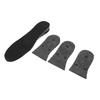 Solette Aumenta Altezza Regolabili a Quattro Strati Unisex Rialzo Tallone in PU Solette per Essere Più Alti 04
