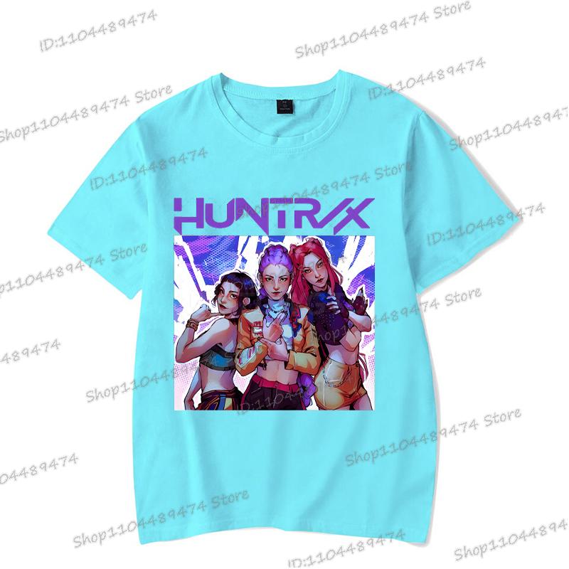 Heißer Verkauf KPop Dämonenjäger 2025 T-Shirt Herren Damen Mode Pop Punk Anime T-Shirts Unisex Vintage Cartoon Sommer T-Shirts