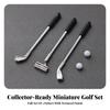 3 Pieces Miniature Sports Set Realistic for Photography Setups
