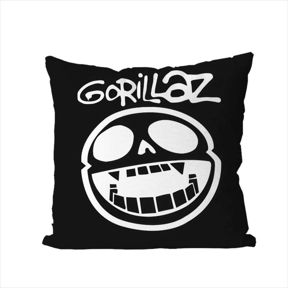 GGorillaz Music Pillow Case For Car Sofa Decorative Home Doublesided Print Plush Square Throw Pillow Cushion Cover