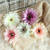 100pcs/lot Artificial Gerbera Daisy Silk Flowers Heads For DIY Wedding Party Home Decor DIY Craft Supplies 9cm