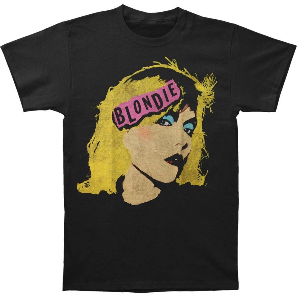 Blondie Punk Logo T-shirt X-Large Black Unisex T-Shirt