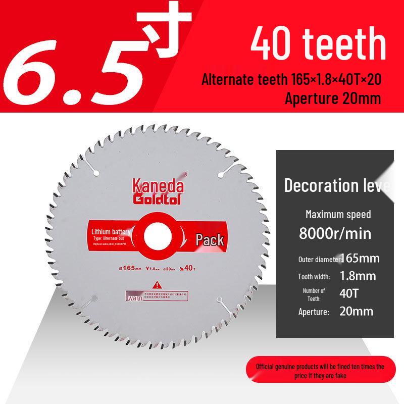 Jindian 4" & 10" Woodworking Saw Blades for Handheld Circular Saws & Angle Grinders