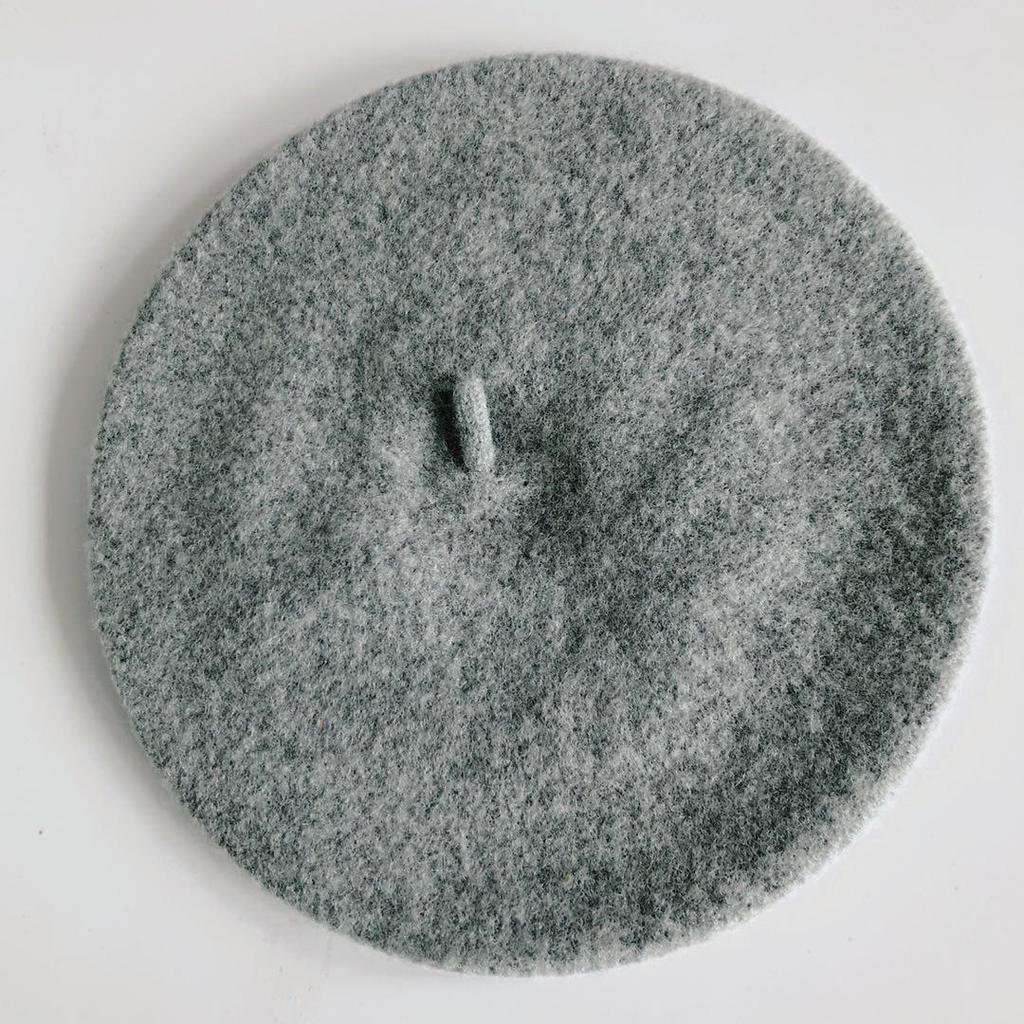 Korean-Style Autumn/Winter Women's Wool Beret