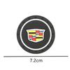 PVC Auto Wassercaddy Anti-Rutsch Tassenuntersetzer Matte Dekoration für Cadillac Escalade Deville Seville XT5 XTS CTS BLS SLS SRX XLR CT5 CT4