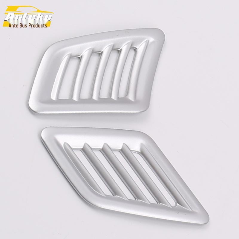 Compatible with 16 Sylphy Models: Air Vent Frame & Center Console Dashboard A/C Outlet Panel Sticker.