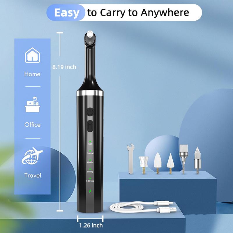New Ultrasonic Electric Teeth Grinder Cordless Fast Silent Water Smile Direct Club Tooth Polisher