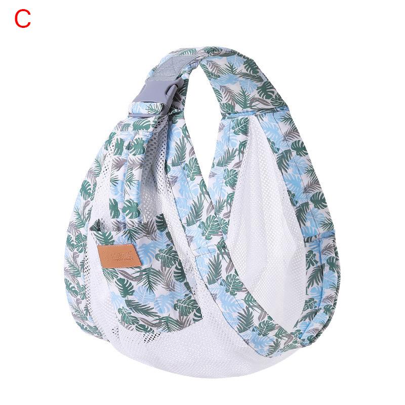 Justerbar spedbarns bæresele Newborn Wrap Sling Småbarn Ryggsekk Pustende