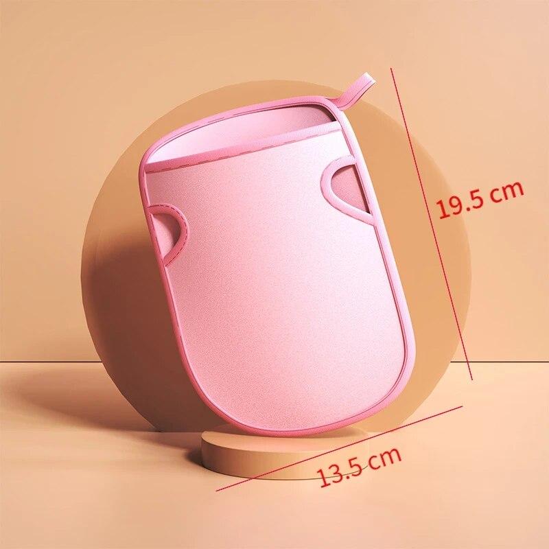 

Перчатка для душа ярких цветов, отшелушивающее средство для спа, двусторонняя перчатка для ванны, скраб, рукавица, средство для удаления омертвевшей кожи, средство для ванной комнаты розовый