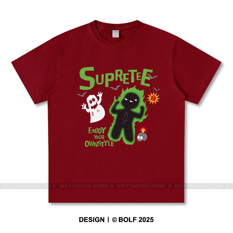 

Женская футболка Supretee с принтом 100% хлопок оверсайз с логотипом бренда графические футболки для мужчин летние топы городская уличная одежда XXXL вино красного
