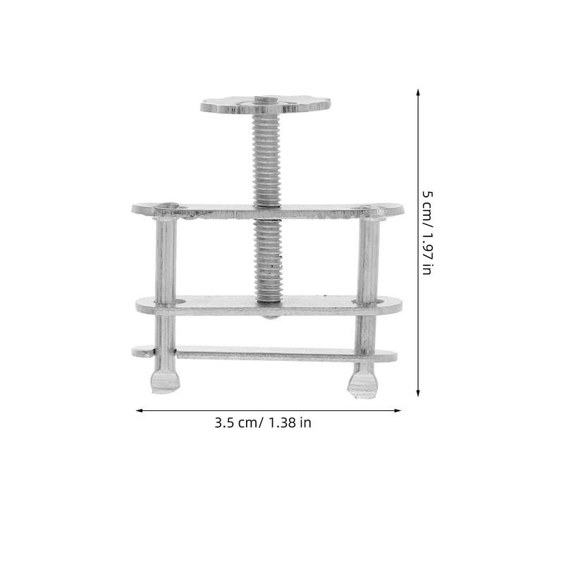 20Pcs Adjustable Screw Water-Stop Clamp Spring Mechanism Lab Tubing Clamp for Hose Fixing Flow Restriction Laboratory