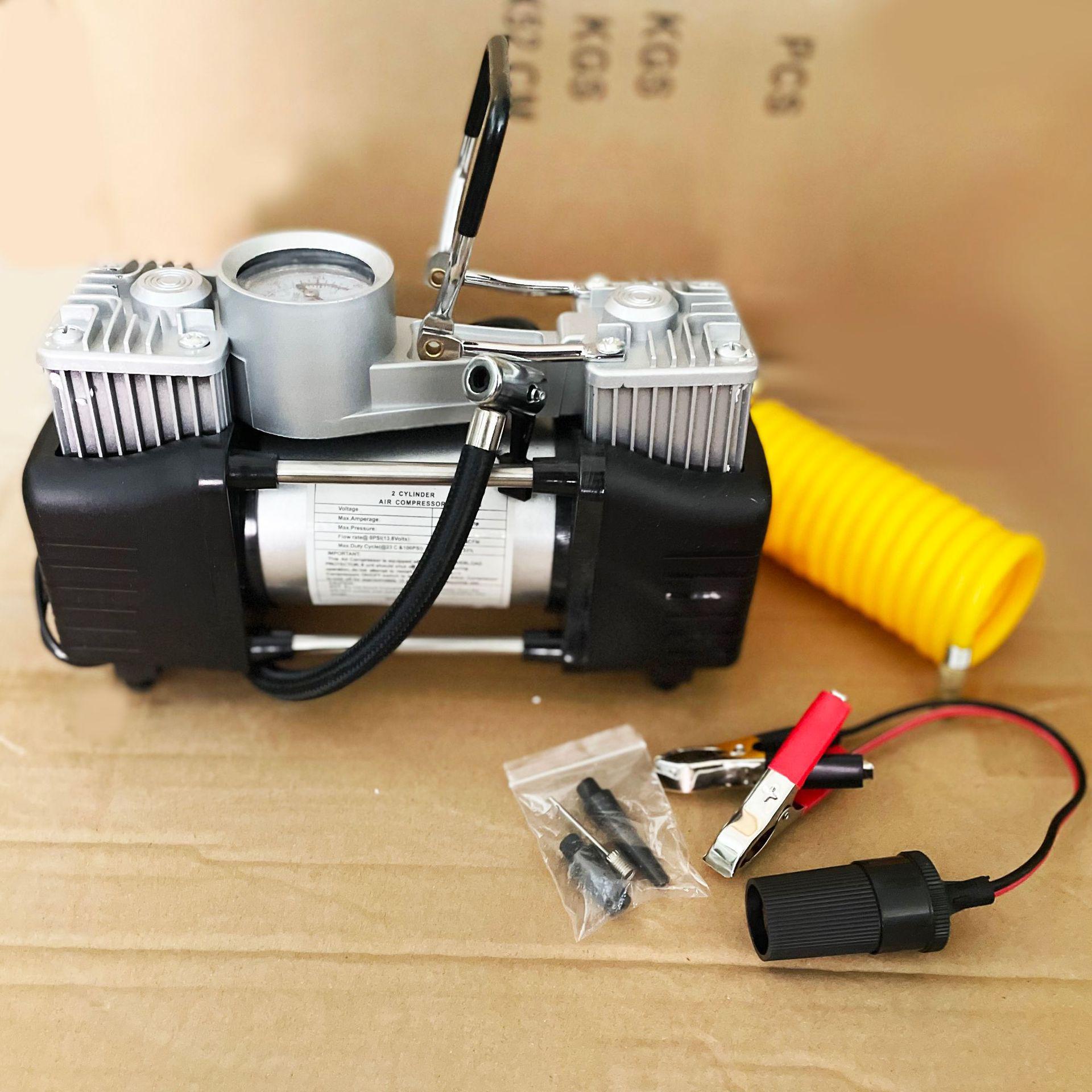 

Портативний потужний 12V автомобільний повітряний насос зі швидкою зарядкою