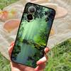 For OPPO Realme 12 Lite Case Cover Silicone Soft Marble Black Bumper Funda for Realme 12 Lite Realme12 Lite Full Protective
