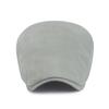 Solid Color Women's Spring and Summer Simple Cap Adjustable Size Fashion Breathable Men's Forward Beret