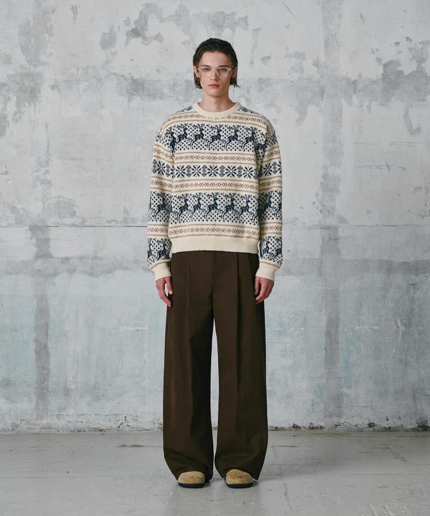 GLW Classic Nordic Knit Cream