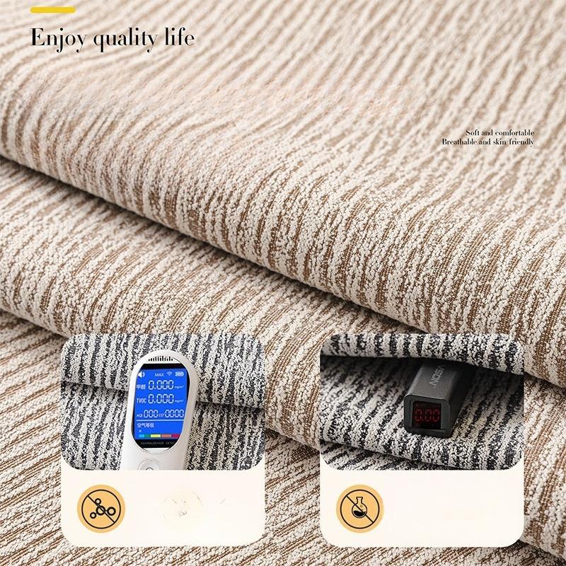 Light Luxury Sofa Seat Cushion Living Room Sofa Towel Backrest Armrest Protect Slipcover Chenier Sofa Cover All Season Use Anti Slip Couch Pad