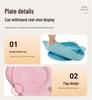 11-Piece Children's Silicone Bear Feeding Set: Food-Grade Bib, Bowl, Straw Cup & Tableware