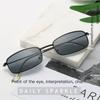 Candy Color Metal Cat Eye Sunglasses UV400 Female Summer Street Eyewear for Women Korea Style