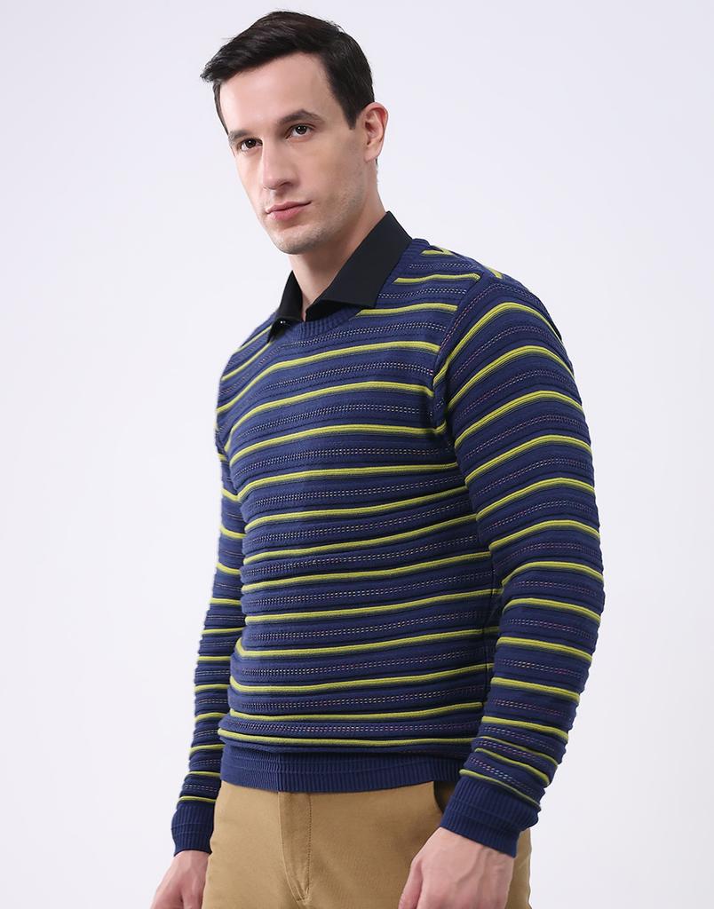 Monte Carlo Men's Round Neck Full Sleeve Pullover