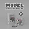 Sanrio Anime Bausteine Kawaii Hello Kitty Kuromi MyMelody Cinnamoroll Diamant Bausteine Puppe Spielzeug Kinder Geburtstagsgeschenk