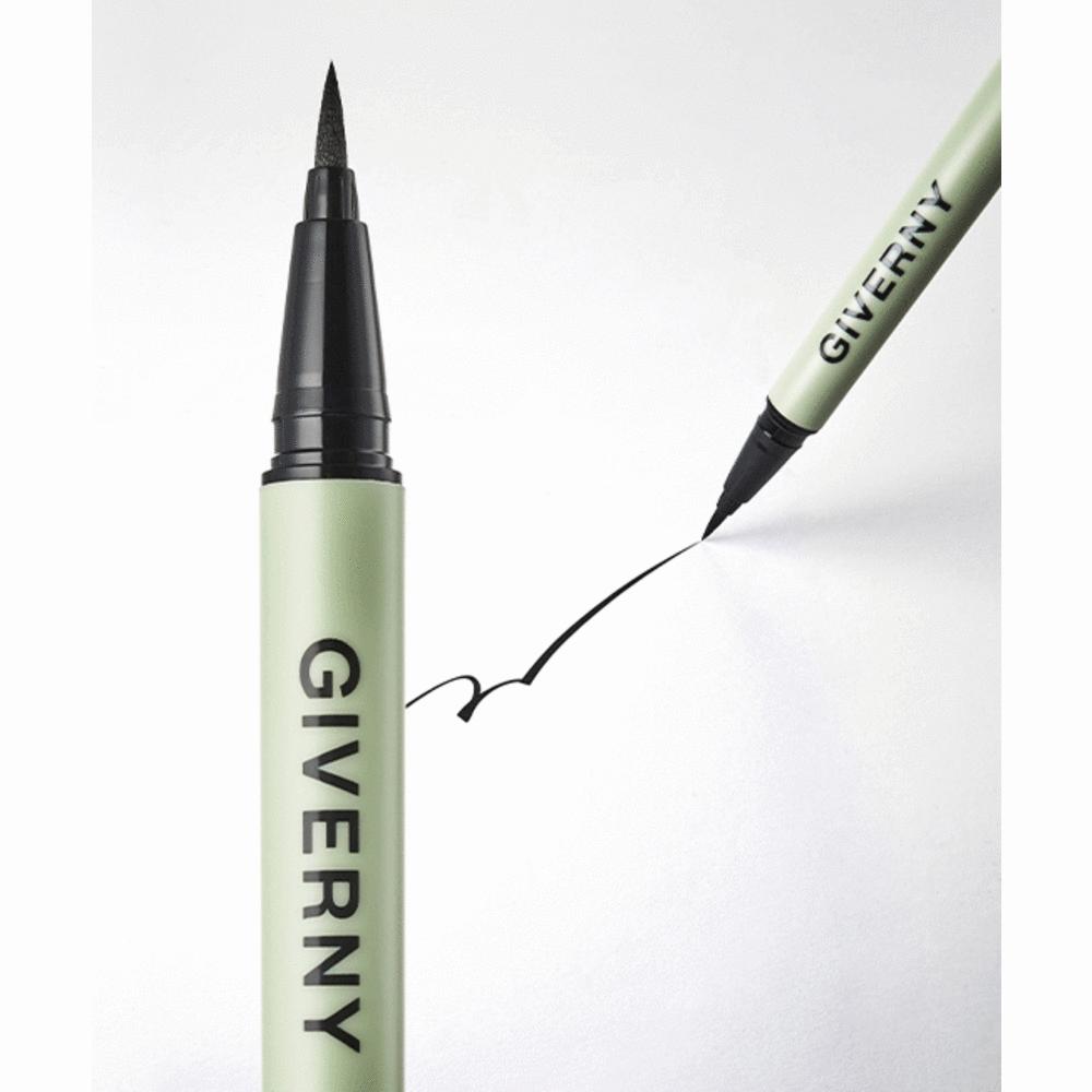 Giverny adhesion pen liner 0.6g, No. 01 black, 1 piece