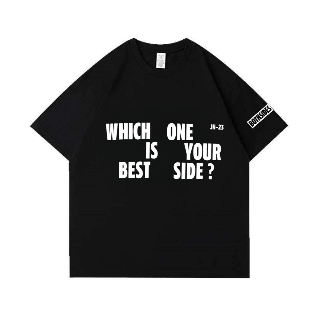NCT JNJM Cotton Tshirt BOTH SIDES JENO JAEMIN Print T Shirt Kpop Fashion Unisex Women High Quality Summer Short Sleeve Tee Tops