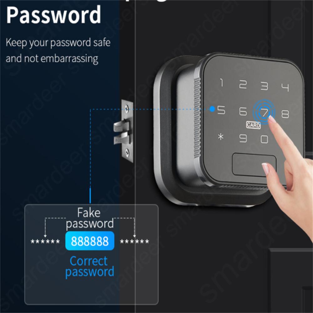 WIFI Fingerprint Lock Smart Electronic Door Lock Finger Print Password IC Card