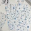 10Pcs Ins-style Blue Starry Sky Wrapping Paper, Small Card, Gift Wrapping, Packaging, Shipping, DIY Decoration